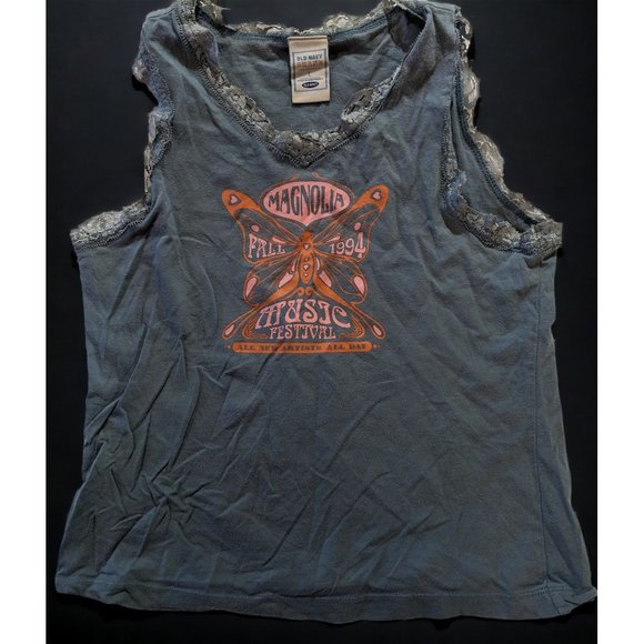 Vintage Old Navy Magnolia Music Festival Tank Top - Picture 1 of 8